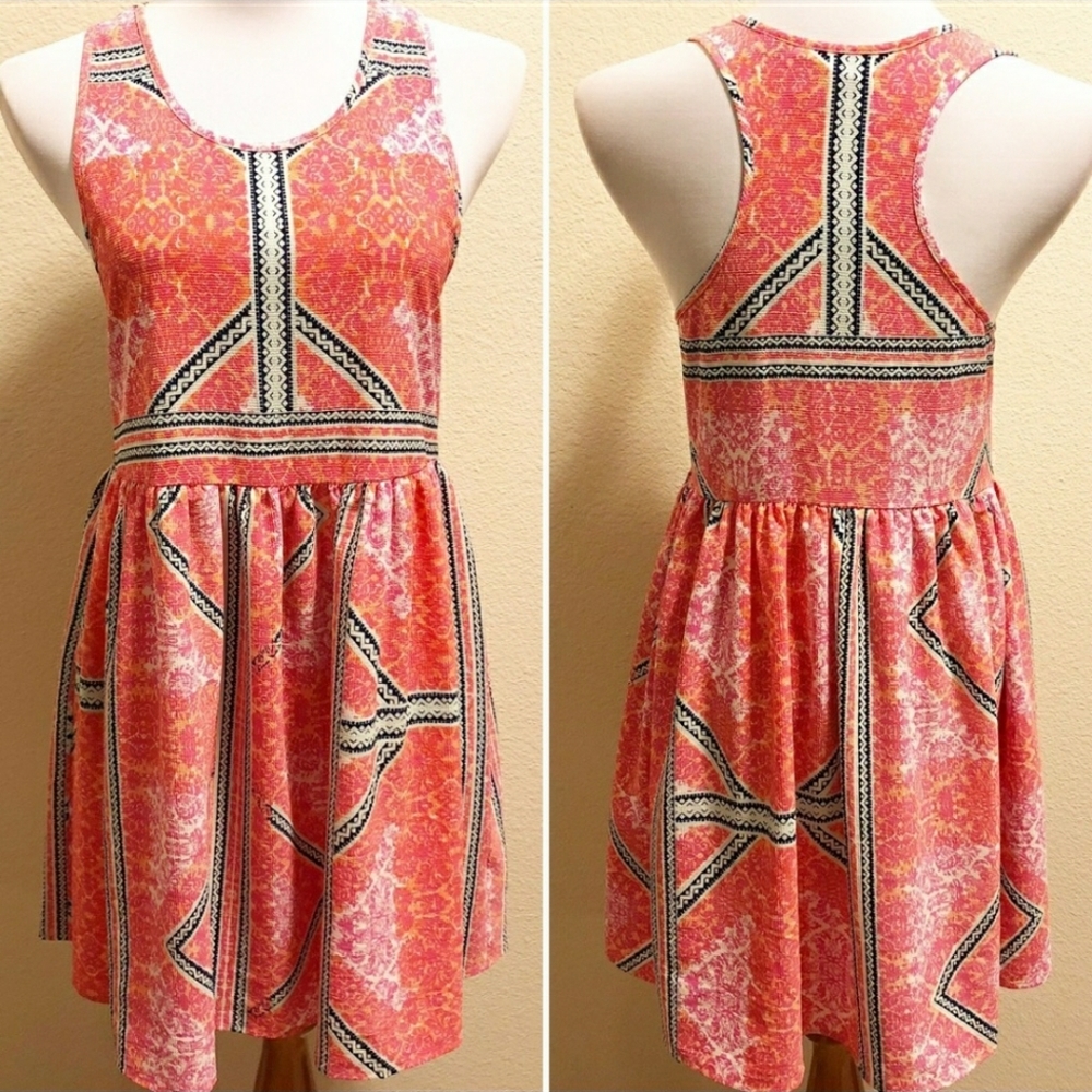 MINKPINK | Eastern Aztec Racerback Dress - Picture 2 of 7